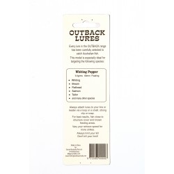 Force Ten Outback Whiting Popper 5.5gms 60mm Floating - M4444